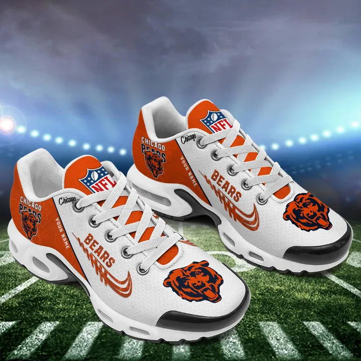 [TOUCHDOWN DEAL] NEW CUSTOMIZED NFL26 CCB CHICAGO BEARS AIR MAX PLUS SNEAKERS
