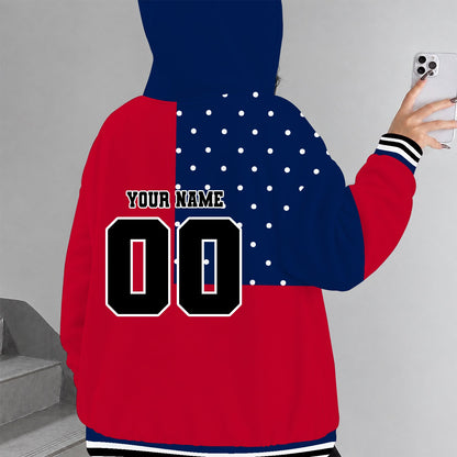 [TOUCHDOWN DEAL] NEW CUSTOMIZED NCAA FBS27 ARW ARIZONA WILDCATS ZIP HOODIE