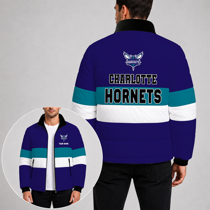[SLAM DUNK DEAL] NEW CUSTOMIZED NBA27 CHO THE HORNETS PUFFER JACKET