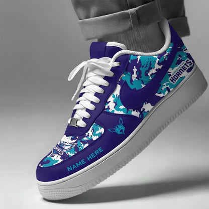 [SLAM DUNK DEAL] NEW CUSTOMIZED NBA27 CHO CHARLOTTE HORNETS AF1 SHOES