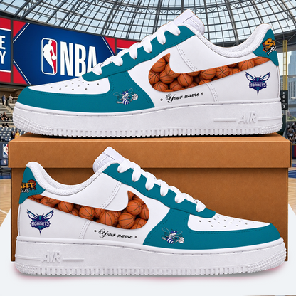 [SLAM DUNK DEAL] NEW CUSTOMIZED NBA27 CHO CHARLOTTE HORNETS AF1 SHOES