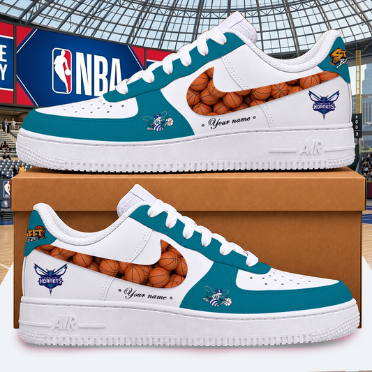 [SLAM DUNK DEAL] NEW CUSTOMIZED NBA27 CHO CHARLOTTE HORNETS AF1 SHOES