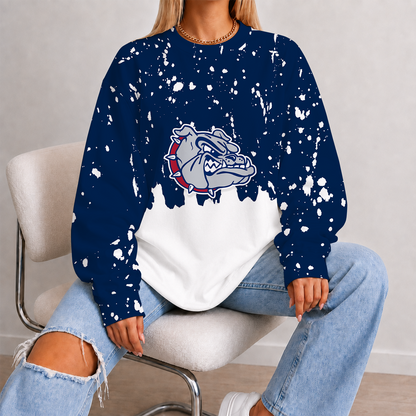 [SLAM DUNK DEAL] NEW CUSTOMIZED NCAA MAM27 GOB GONZAGA BULLDOGS STRAPPY UNISEX SWEATSHIRT