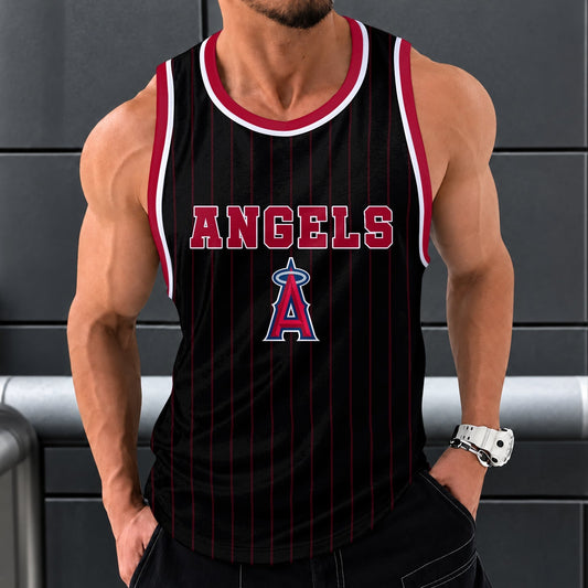 [HOMERUN DEAL] NEW CUSTOMIZED MLB27 LAA LOS ANGELES ANGELS UNISEX TANK TOP