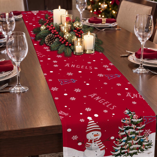 [HOMERUN DEAL] NEW CUSTOMIZED MLB27 LAA LOS ANGELES ANGELS TABLE RUNNER