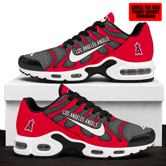 [HOMERUN DEAL] NEW CUSTOMIZED MLB27 LAA LOS ANGELES ANGELS AIR MAX PLUS SNEAKERS