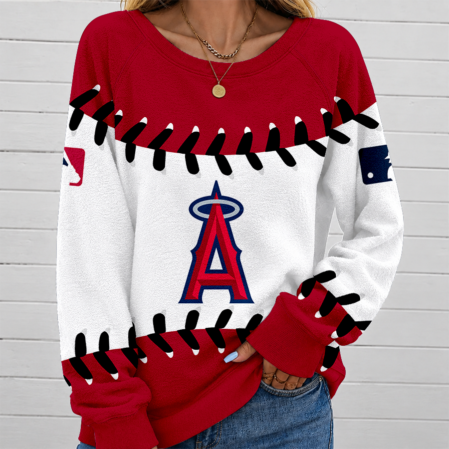 [HOMERUN DEAL] NEW CUSTOMIZED MLB27 LAA LOS ANGELES ANGELS UNISEX SWEATSHIRT