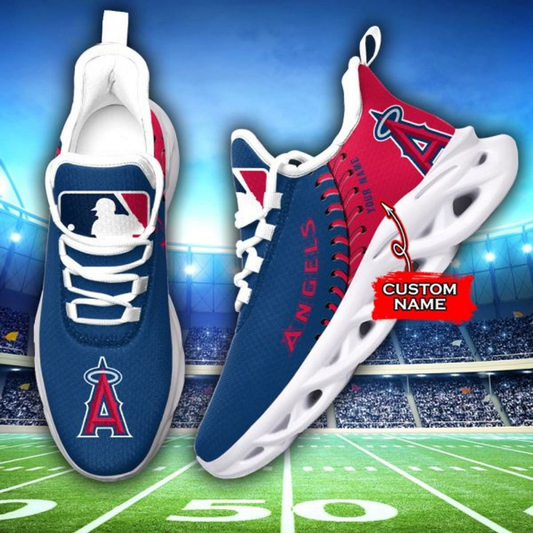 [HOMERUN DEAL] NEW CUSTOMIZED MLB27 LAA LOS ANGELES ANGELS MAX SOUL SHOES