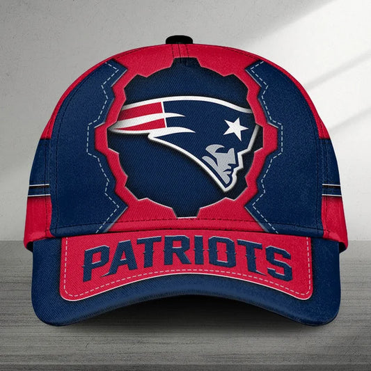 [TOUCHDOWN DEAL] NEW CUSTOMIZED NFL27 NEP NEW ENGLAND PATRIOTS CLASSIC CAP