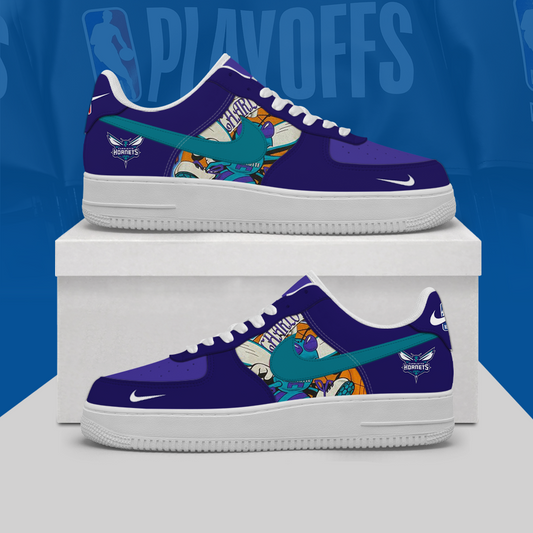 [SLAM DUNK DEAL] NEW CUSTOMIZED NBA27 CHO CHARLOTTE HORNETS AF1 SHOES
