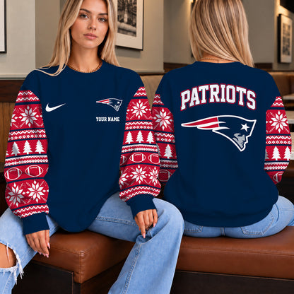 [TOUCHDOWN DEAL] NEW CUSTOMIZED NFL27 NEP THE PATRIOTS UNISEX SWEATSHIRT