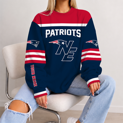 [TOUCHDOWN DEAL] NEW CUSTOMIZED NFL27 NEP NEW ENGLAND PATRIOTS UNISEX SWEATSHIRT