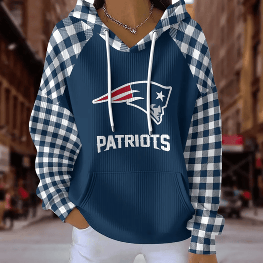 [TOUCHDOWN DEAL] NEW CUSTOMIZED NFL27 NEP NEW ENGLAND PATRIOTS RIBBED HOODIE & SWEATSHIRT