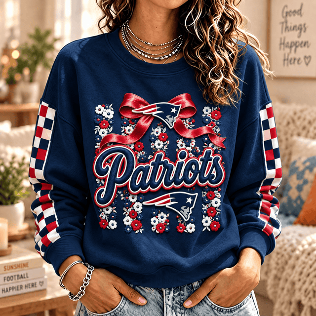[TOUCHDOWN DEAL] NEW CUSTOMIZED NFL27 NEP NEW ENGLAND PATRIOTS  UNISEX SWEATSHIRT