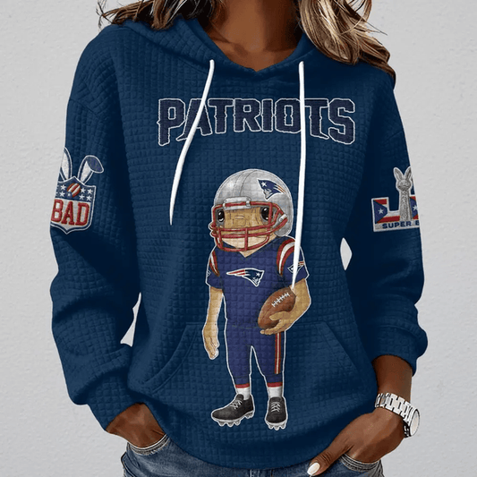 [TOUCHDOWN DEAL] NEW CUSTOMIZED NFL27 NEP NEW ENGLAND PATRIOTS UNISEX HOODED SWEATSHIRT