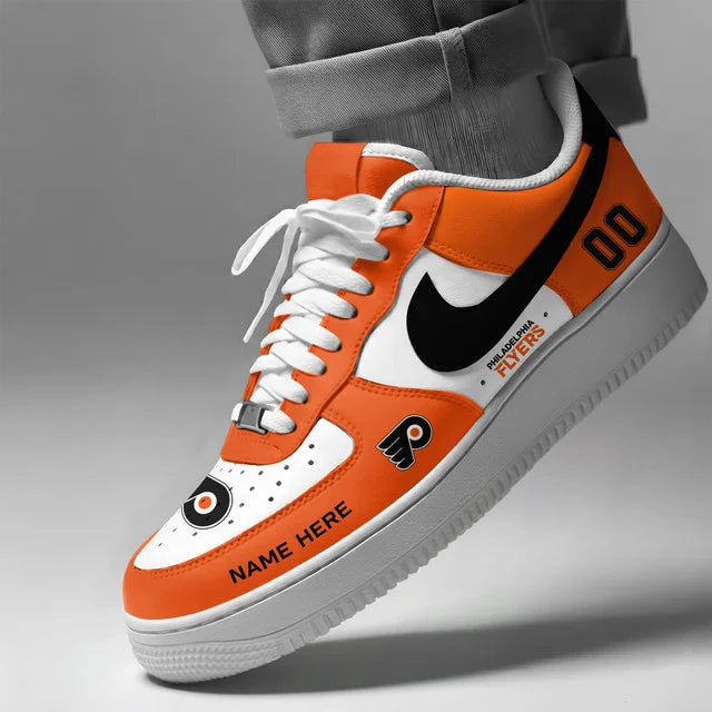 [PUCK DROP DEAL] NEW CUSTOMIZED NHL27 PPF PHILADELPHIA FLYERS AF1 SHOES