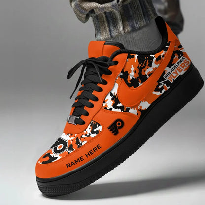 [PUCK DROP DEAL] NEW CUSTOMIZED NHL27 PPF PHILADELPHIA FLYERS AF1 SHOES
