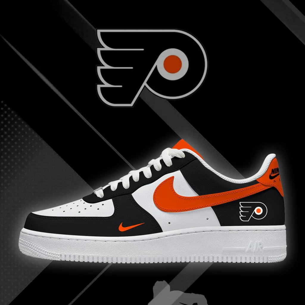 [PUCK DROP DEAL] NEW CUSTOMIZED NHL27 PPF PHILADELPHIA FLYERS AF1 SHOES