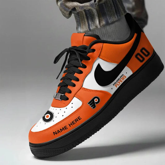 [PUCK DROP DEAL] NEW CUSTOMIZED NHL27 PPF PHILADELPHIA FLYERS AF1 SHOES