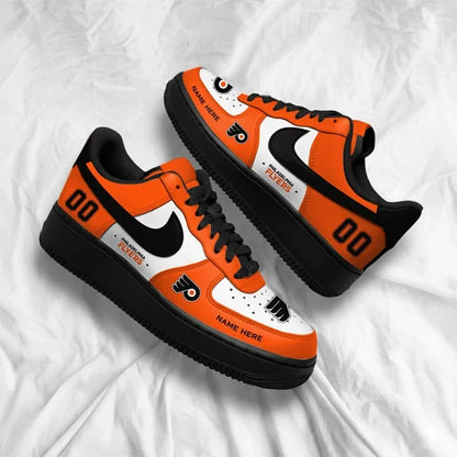 [PUCK DROP DEAL] NEW CUSTOMIZED NHL27 PPF PHILADELPHIA FLYERS AF1 SHOES