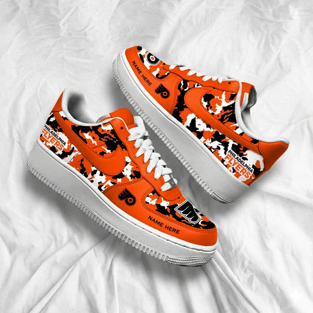 [PUCK DROP DEAL] NEW CUSTOMIZED NHL27 PPF PHILADELPHIA FLYERS AF1 SHOES