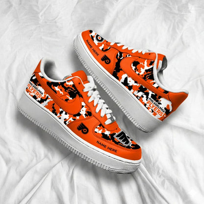 [PUCK DROP DEAL] NEW CUSTOMIZED NHL27 PPF PHILADELPHIA FLYERS AF1 SHOES