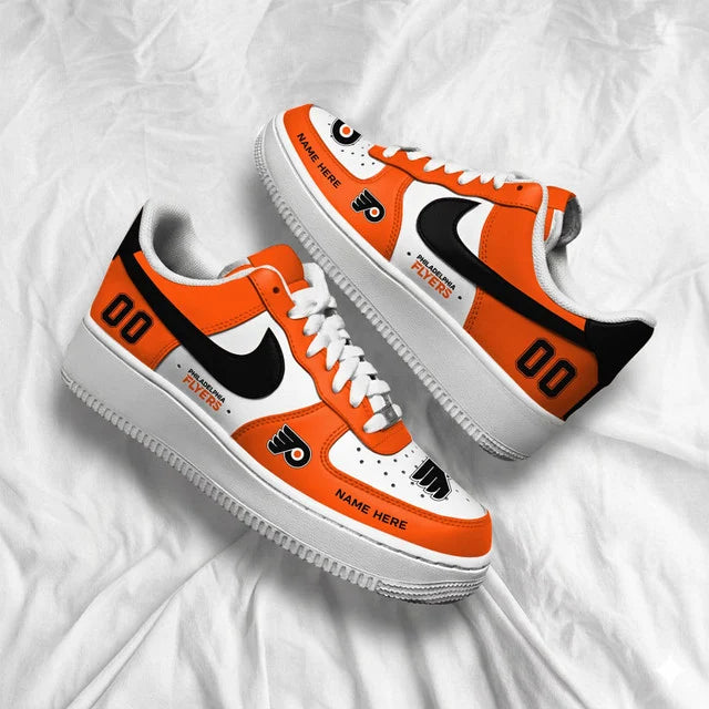 [PUCK DROP DEAL] NEW CUSTOMIZED NHL27 PPF PHILADELPHIA FLYERS AF1 SHOES