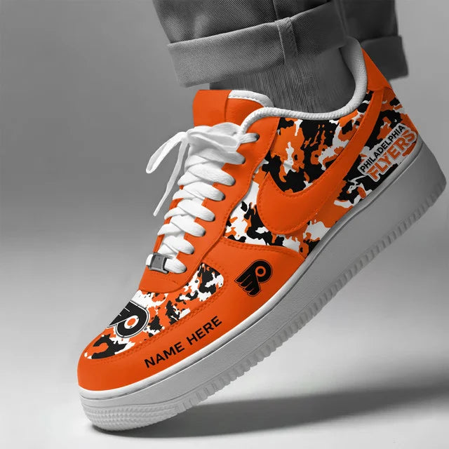 [PUCK DROP DEAL] NEW CUSTOMIZED NHL27 PPF PHILADELPHIA FLYERS AF1 SHOES