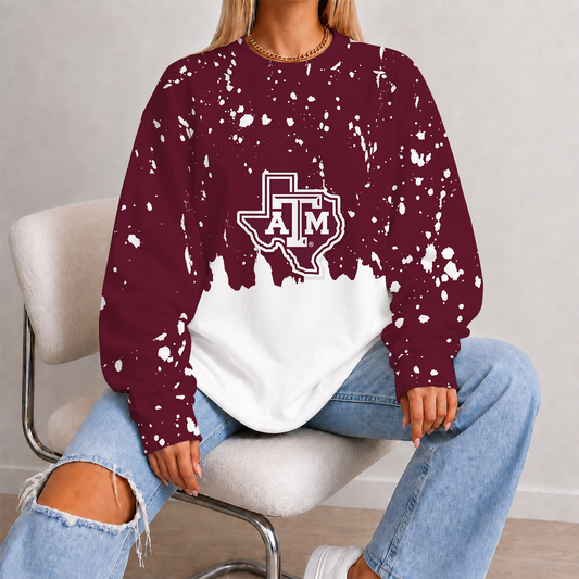 [HOMERUN DEAL] NEW CUSTOMIZED NCAA CWS27 TAA TEXAS A&M AGGIES UNISEX SWEATSHIRT
