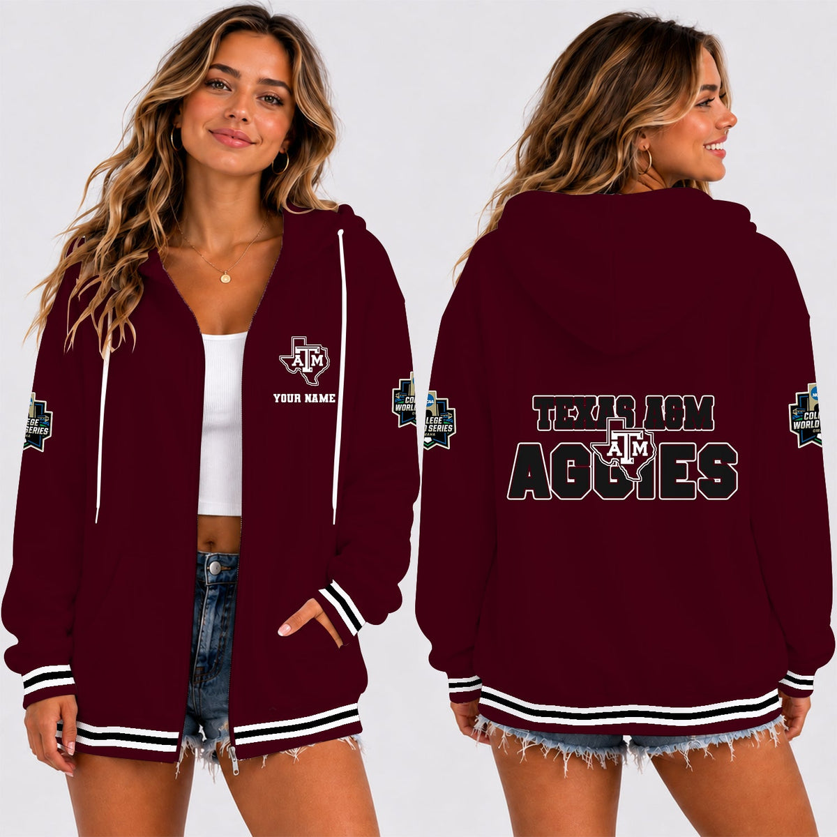 [HOMERUN DEAL] NEW CUSTOMIZED NCAA CWS27 TAA TEXAS A&M AGGIES T-SHIRT, HOODIE, ZIP HOODIE