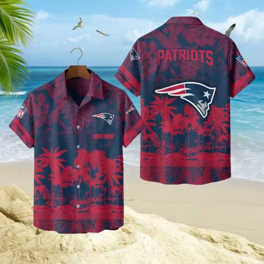 [TOUCHDOWN DEAL] NEW CUSTOMIZED NFL27 NEP NEW ENGLAND PATRIOTS UNISEX HAWAIIAN SHIRT