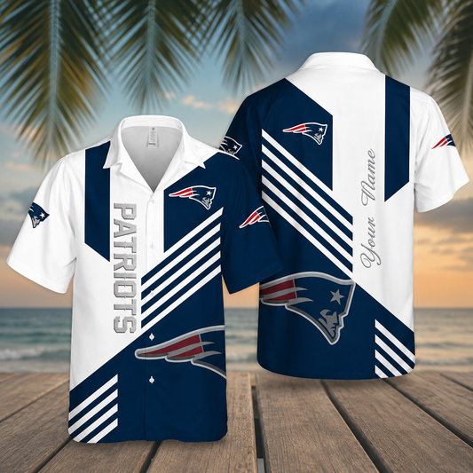 [TOUCHDOWN DEAL] NEW CUSTOMIZED NFL27 NEP NEW ENGLAND PATRIOTS UNISEX HAWAIIAN SHIRT