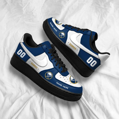 [PUCK DROP DEAL] NEW CUSTOMIZED NHL28 BFS BUFFALO SABRES AF1 SHOES