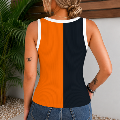 [GOAL DEAL] NEW CUSTOMIZED MLS28 HDF HOUSTON DYNAMO FC V-NECK TANK TOP