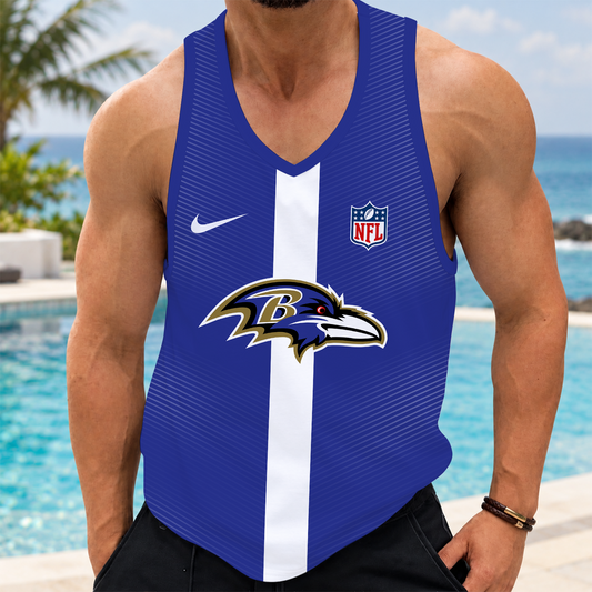 [TOUCHDOWN DEAL] NEW CUSTOMIZED NFL28 BTR BALTIMORE RAVENS UNISEX TANK TOP
