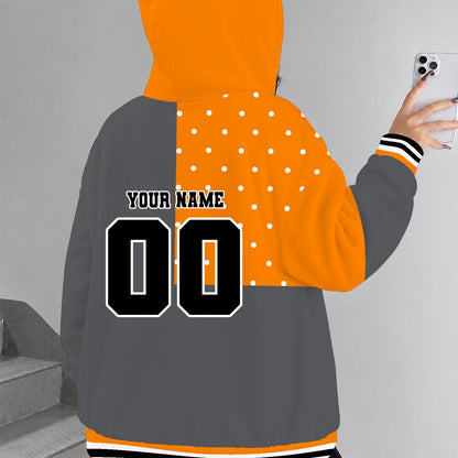 [SLAM DUNK DEAL] NEW CUSTOMIZED NCAA MAM28 TNV TENNESSEE VOLUNTEERS STRAPPY ZIP HOODIE