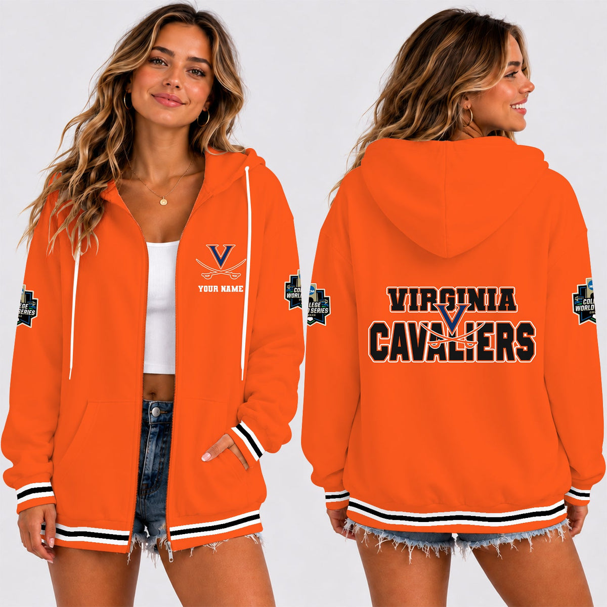 [HOMERUN DEAL] NEW CUSTOMIZED NCAA CWS28 VIC VIRGINIA CAVALIERS T-SHIRT, HOODIE, ZIP HOODIE