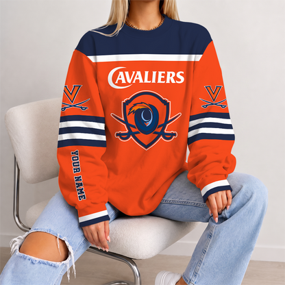 [HOMERUN DEAL] NEW CUSTOMIZED NCAA CWS28 VIC VIRGINIA CAVALIERS UNISEX SWEATSHIRT