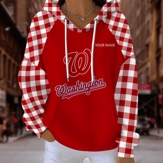 [HOMERUN DEAL] NEW CUSTOMIZED MLB28 WNS WASHINGTON NATIONALS RIBBED HOODIE & SWEATSHIRT