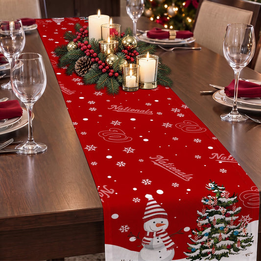 [HOMERUN DEAL] NEW CUSTOMIZED MLB28 WNS WASHINGTON NATIONALS TABLE RUNNER