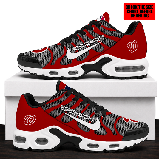 [HOMERUN DEAL] NEW CUSTOMIZED MLB28 WNS WASHINGTON NATIONALS AIR MAX PLUS SNEAKERS