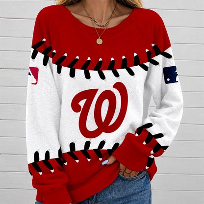 [HOMERUN DEAL] NEW CUSTOMIZED MLB28 WNS WASHINGTON NATIONALS UNISEX SWEATSHIRT
