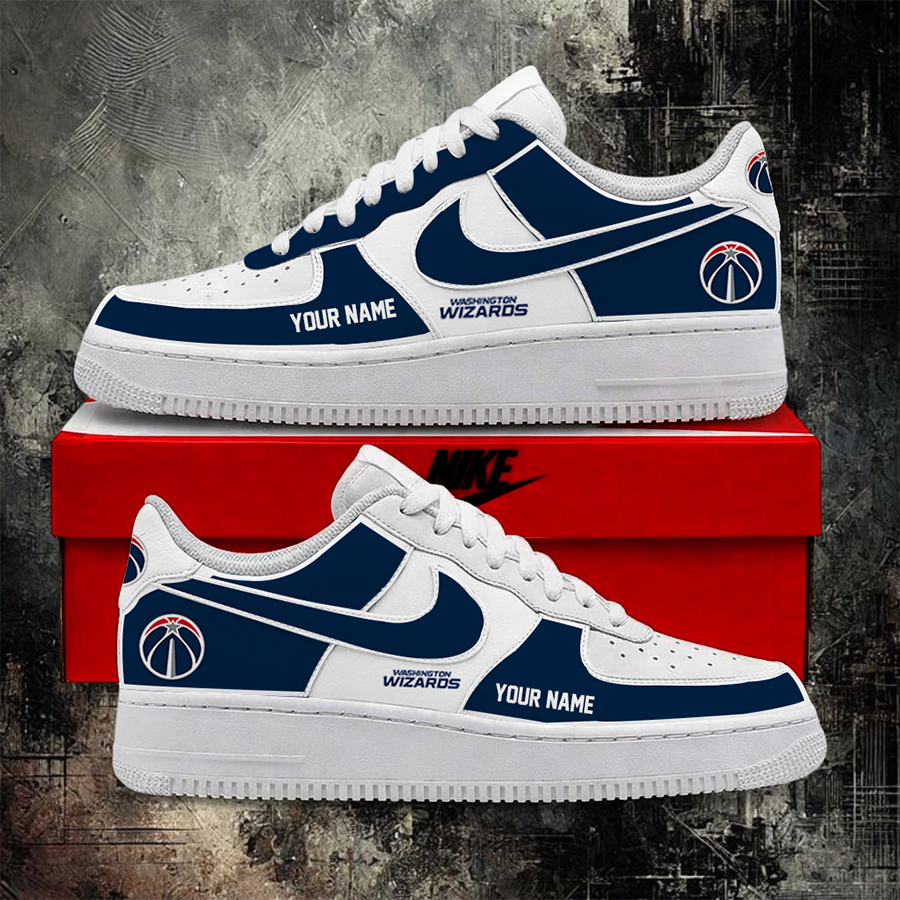 [SLAM DUNK DEAL] NEW CUSTOMIZED NBA28 WWI WASHINGTON WIZARDS AF1 SHOES