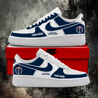 [SLAM DUNK DEAL] NEW CUSTOMIZED NBA28 WWI WASHINGTON WIZARDS AF1 SHOES