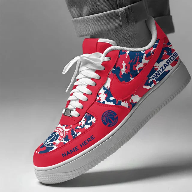 [SLAM DUNK DEAL] NEW CUSTOMIZED NBA28 WWI WASHINGTON WIZARDS AF1 SHOES