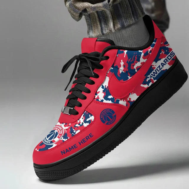 [SLAM DUNK DEAL] NEW CUSTOMIZED NBA28 WWI WASHINGTON WIZARDS AF1 SHOES