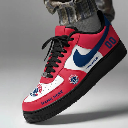 [SLAM DUNK DEAL] NEW CUSTOMIZED NBA28 WWI WASHINGTON WIZARDS AF1 SHOES