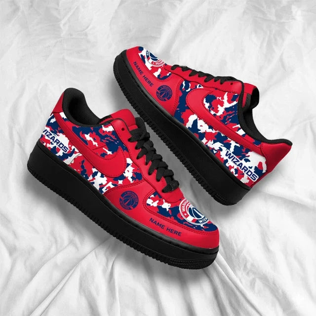 [SLAM DUNK DEAL] NEW CUSTOMIZED NBA28 WWI WASHINGTON WIZARDS AF1 SHOES