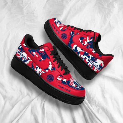 [SLAM DUNK DEAL] NEW CUSTOMIZED NBA28 WWI WASHINGTON WIZARDS AF1 SHOES