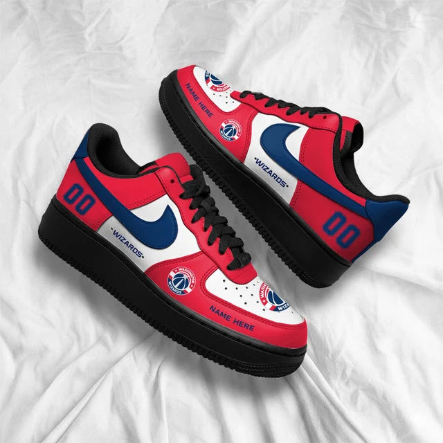 [SLAM DUNK DEAL] NEW CUSTOMIZED NBA28 WWI WASHINGTON WIZARDS AF1 SHOES